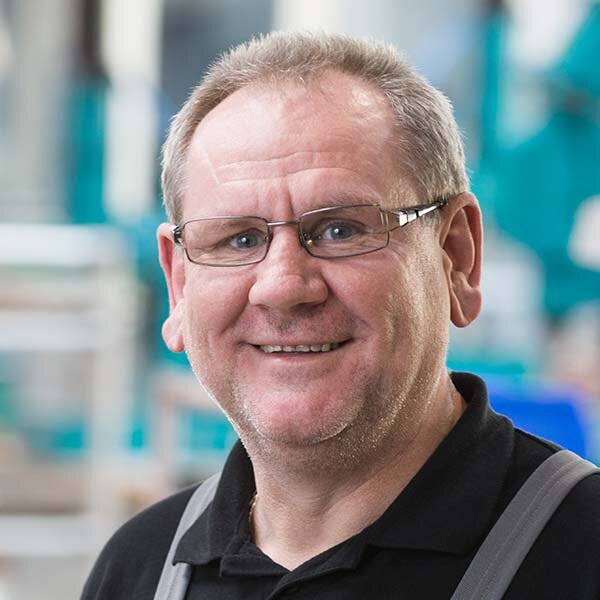 Horst Neidenbach, Teamleiter Automaten bei der Seemann Gestellbau GmbH