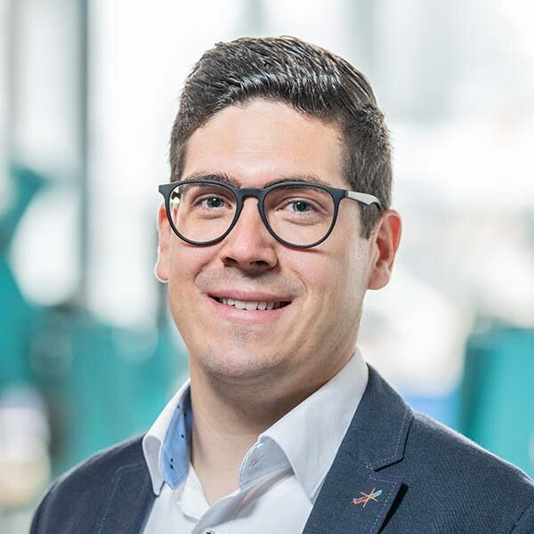 Nico Hahn, Prokurist sowie Leiter Vertrieb und Konstruktion bei der Seemann Gestellbau GmbH